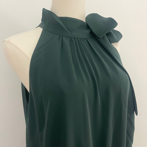 BODEN Halter Wide Leg Jumpsuit Emerald Green UK16R US12R - Picture 3 of 16